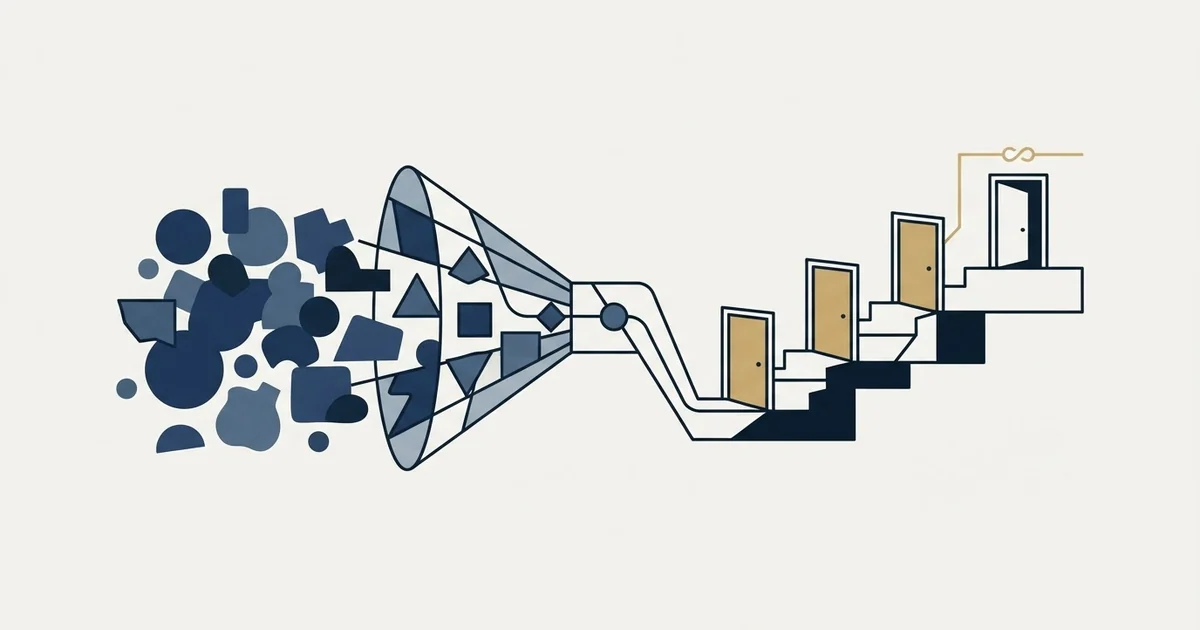 Editorial illustration for How to Book Sales Meetings with Education