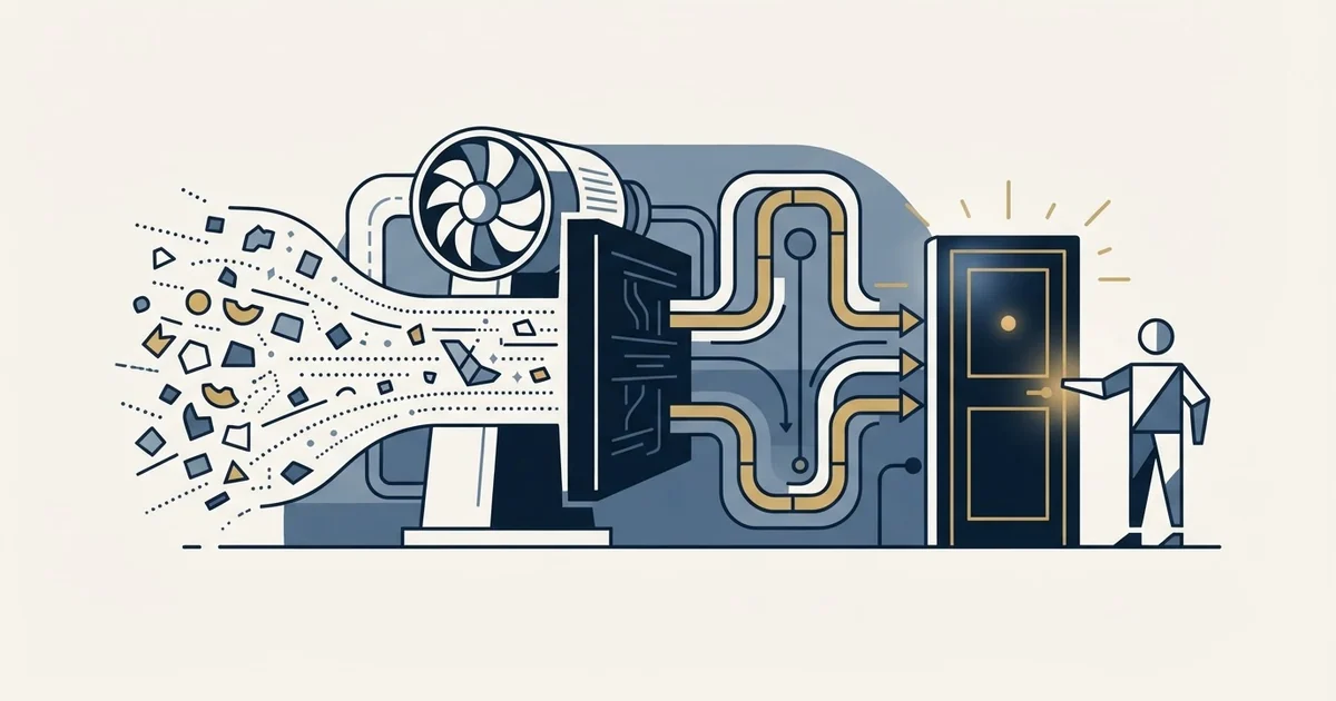 Editorial illustration for How to Book Sales Meetings with Energy
