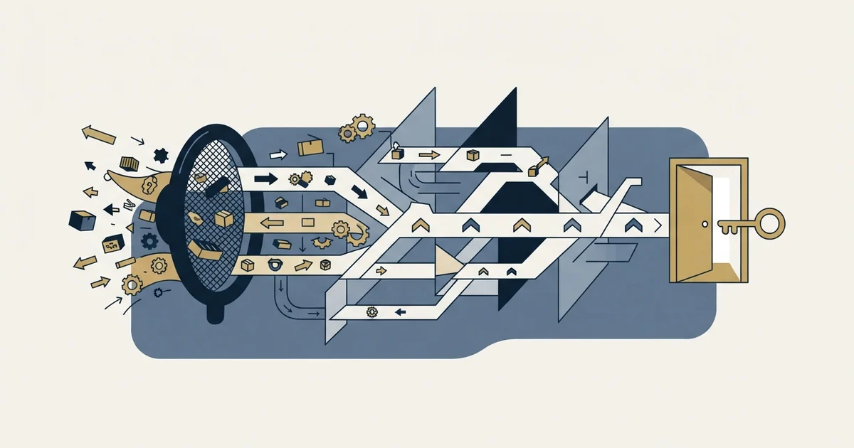 Editorial illustration for How to Book Sales Meetings with Logistics