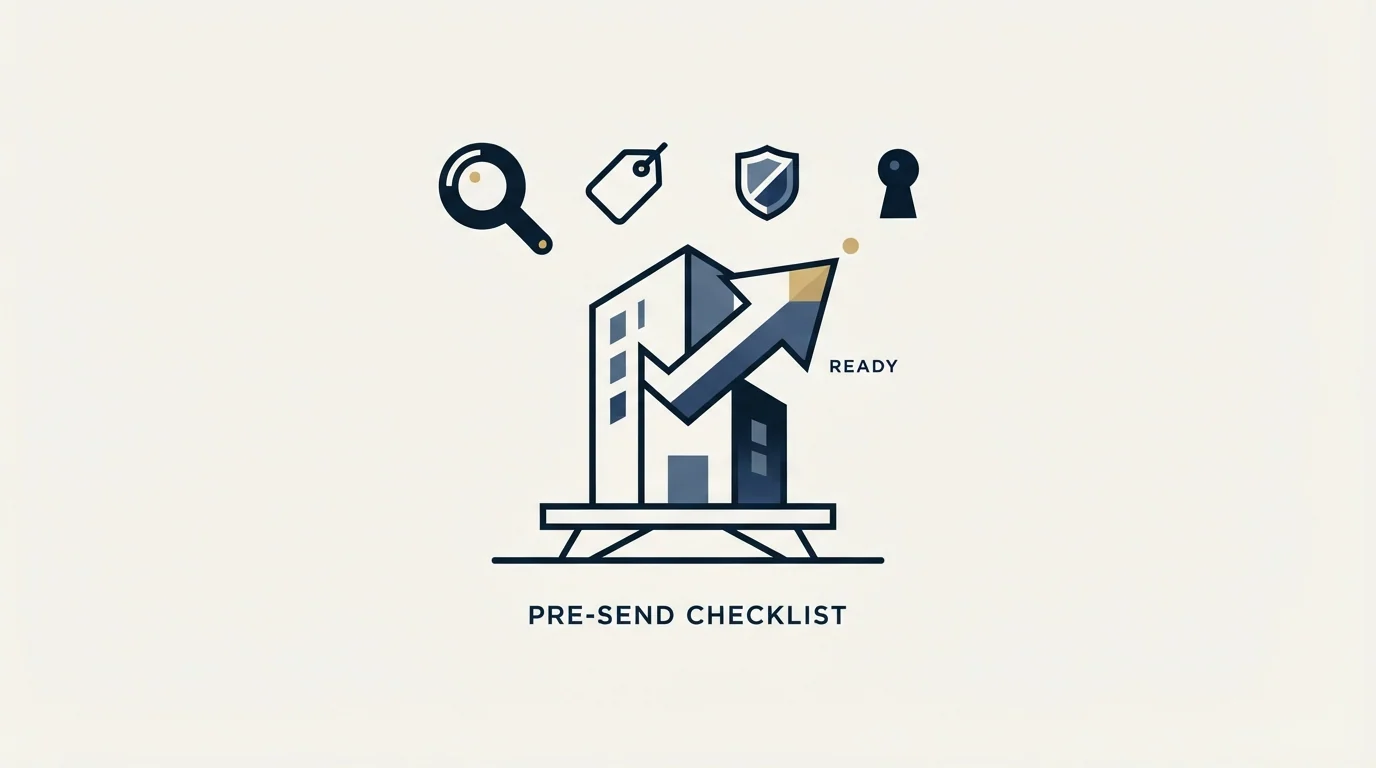 Section illustration: Your Pre-Send Checklist