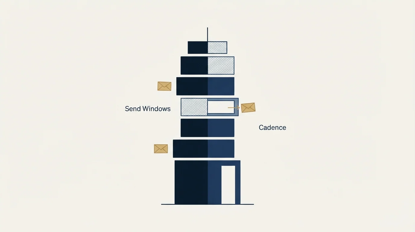 Section illustration: Send Windows and Cadence