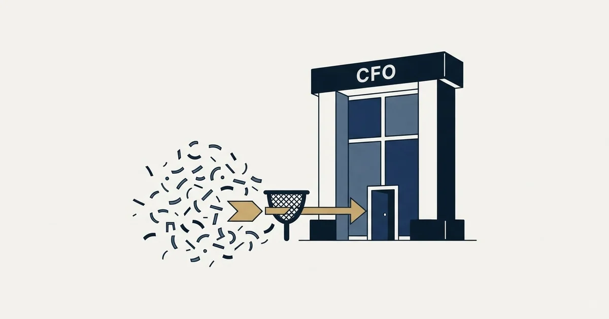 Editorial illustration for How to Cold Email CFOs