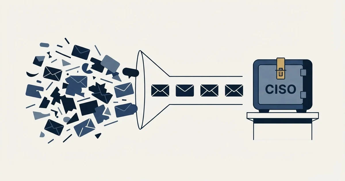 Editorial illustration for How to Cold Email CISOs