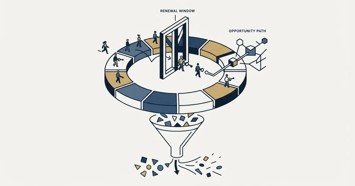 Editorial illustration for HR Lead Generation