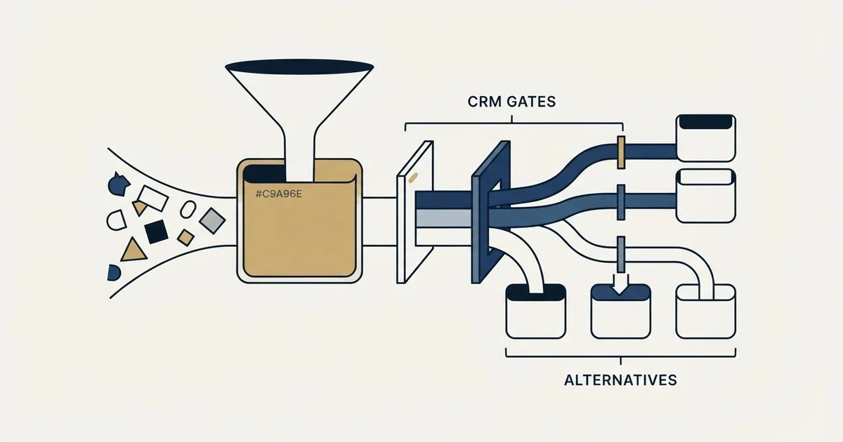 Editorial illustration for HubSpot Alternatives for Small Business