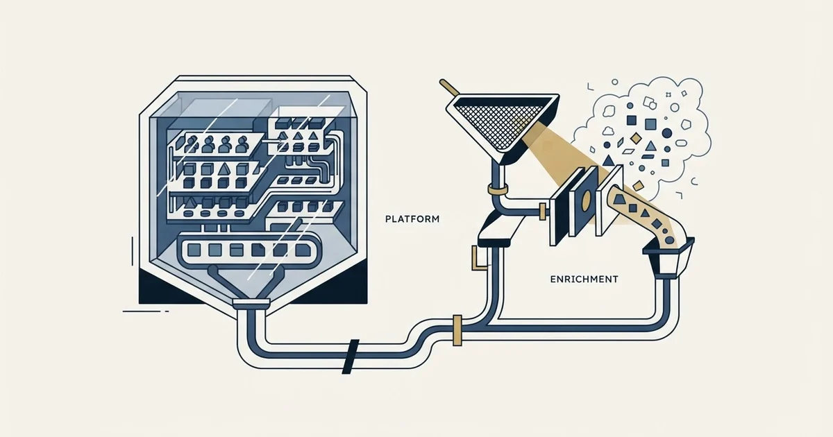 Editorial illustration for HubSpot CRM vs Hunter