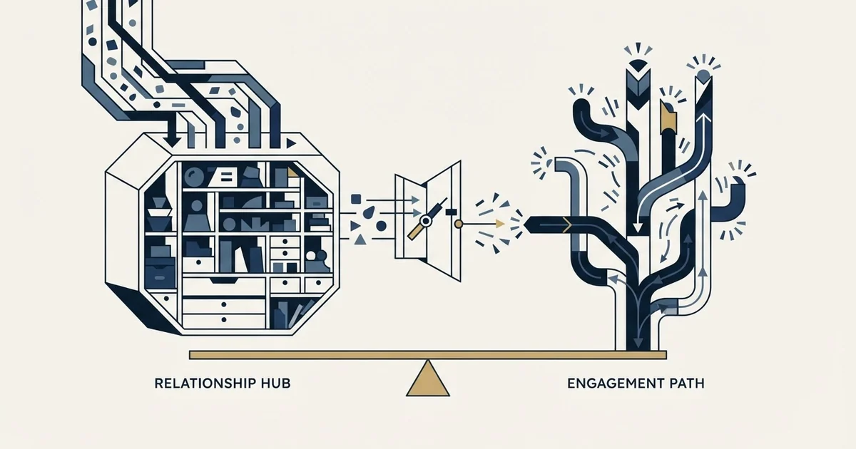 Editorial illustration for HubSpot CRM vs JustCall
