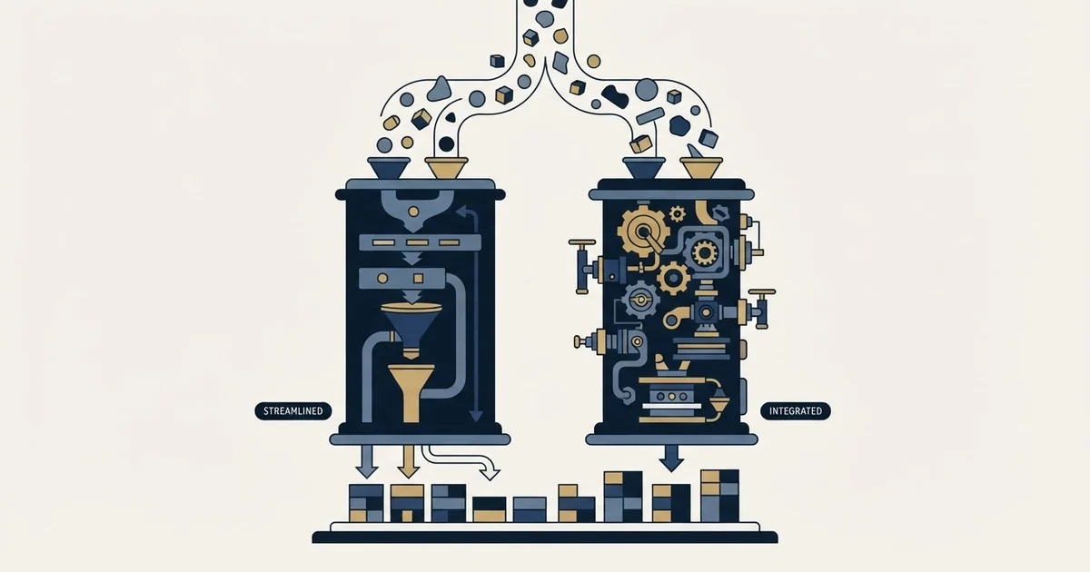 Editorial illustration for HubSpot CRM vs Microsoft Dynamics Sales