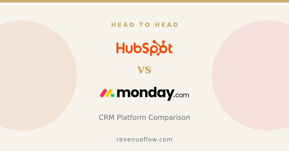 Branded cover: HubSpot CRM vs Monday CRM: CRM Platform Comparison