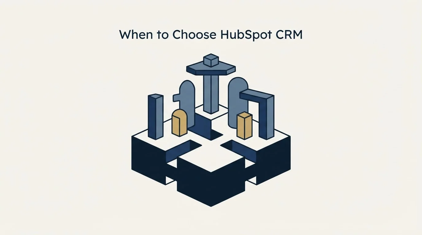 Section illustration: When to Choose HubSpot CRM