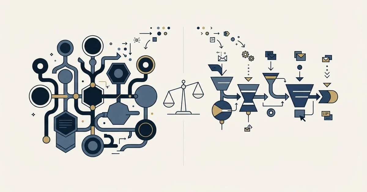 Editorial illustration for HubSpot CRM vs Pipeline CRM