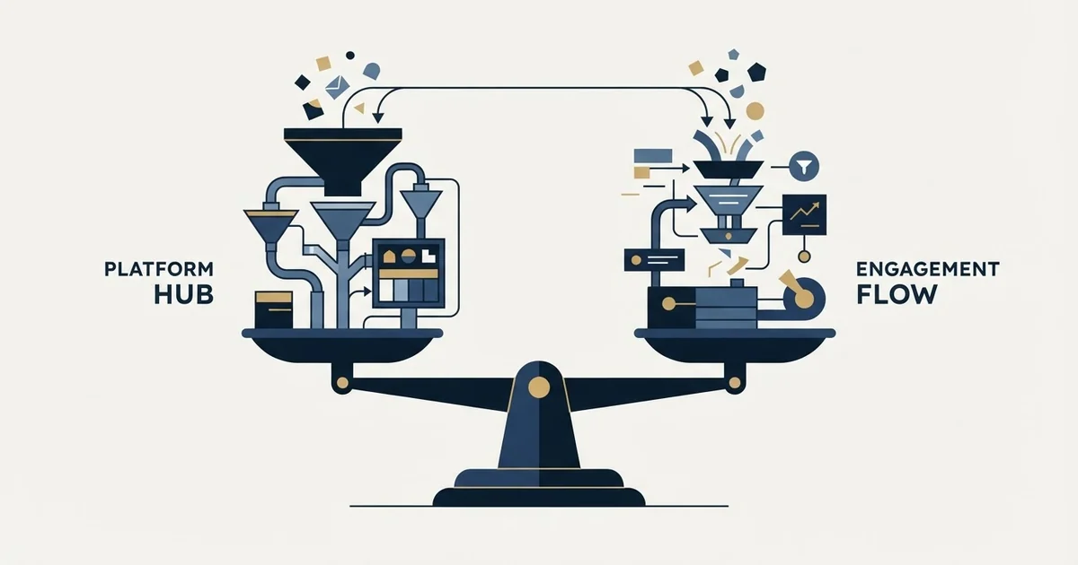 Editorial illustration for HubSpot CRM vs Skylead