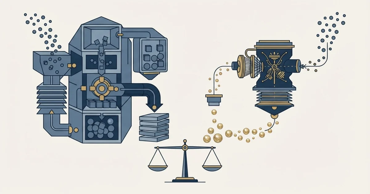 Editorial illustration for HubSpot CRM vs Wiza
