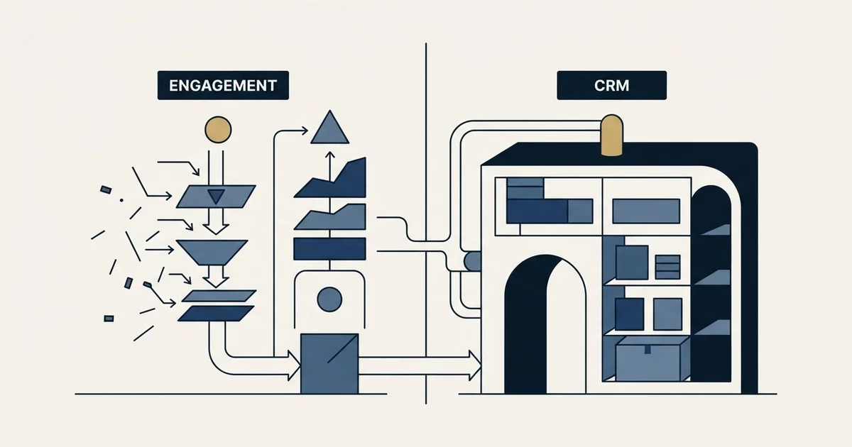 Editorial illustration for Humanlinker vs Insightly