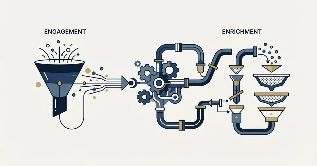 Editorial illustration for Humanlinker vs LeadIQ