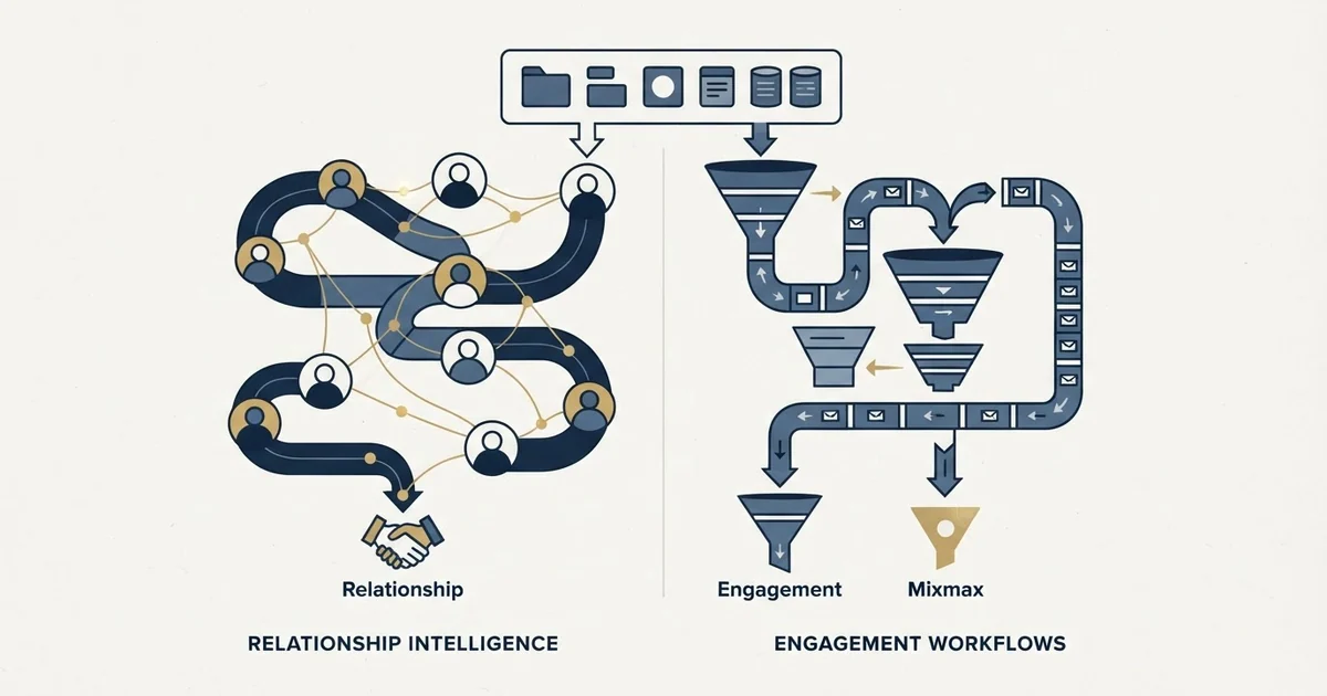 Editorial illustration for Humanlinker vs Mixmax