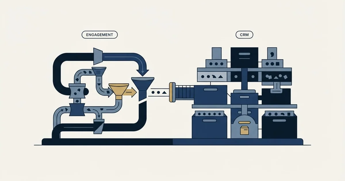 Editorial illustration for Humanlinker vs Pipedrive