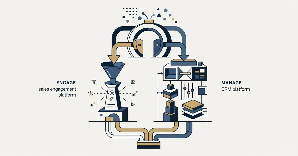Editorial illustration for Humanlinker vs Pipeline CRM