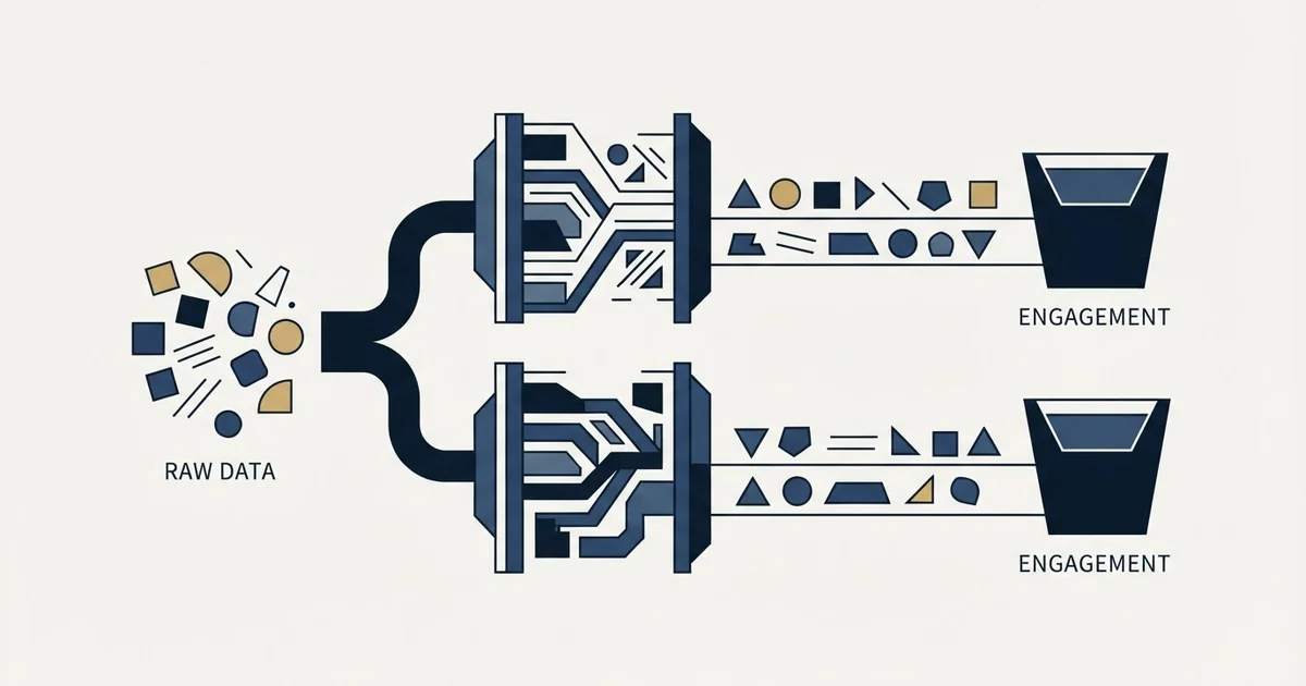 Editorial illustration for Humanlinker vs Salesgear