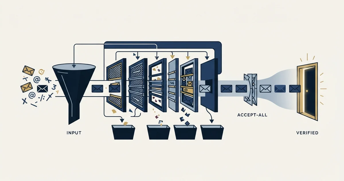 Editorial illustration for The Hunter Email Verifier