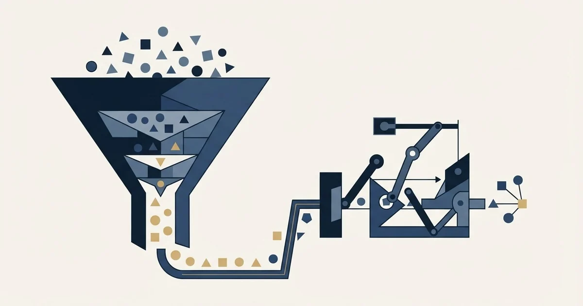 Editorial illustration for Hunter vs La Growth Machine