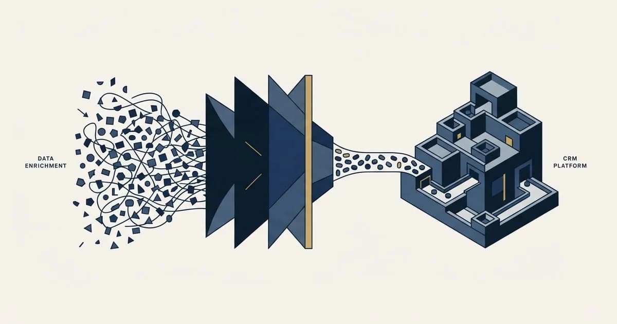 Editorial illustration for Hunter vs Monday CRM