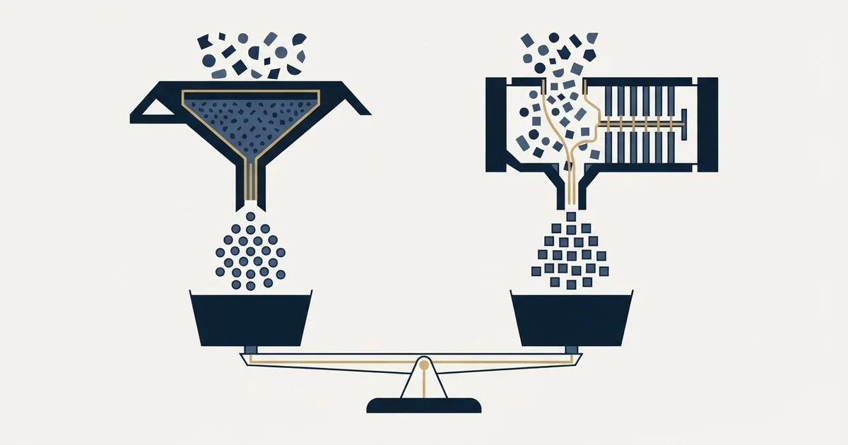 Editorial illustration for Hunter vs Prospeo