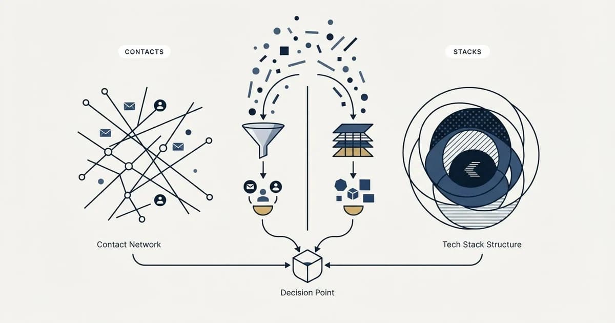 Editorial illustration for Hunter vs TheirStack
