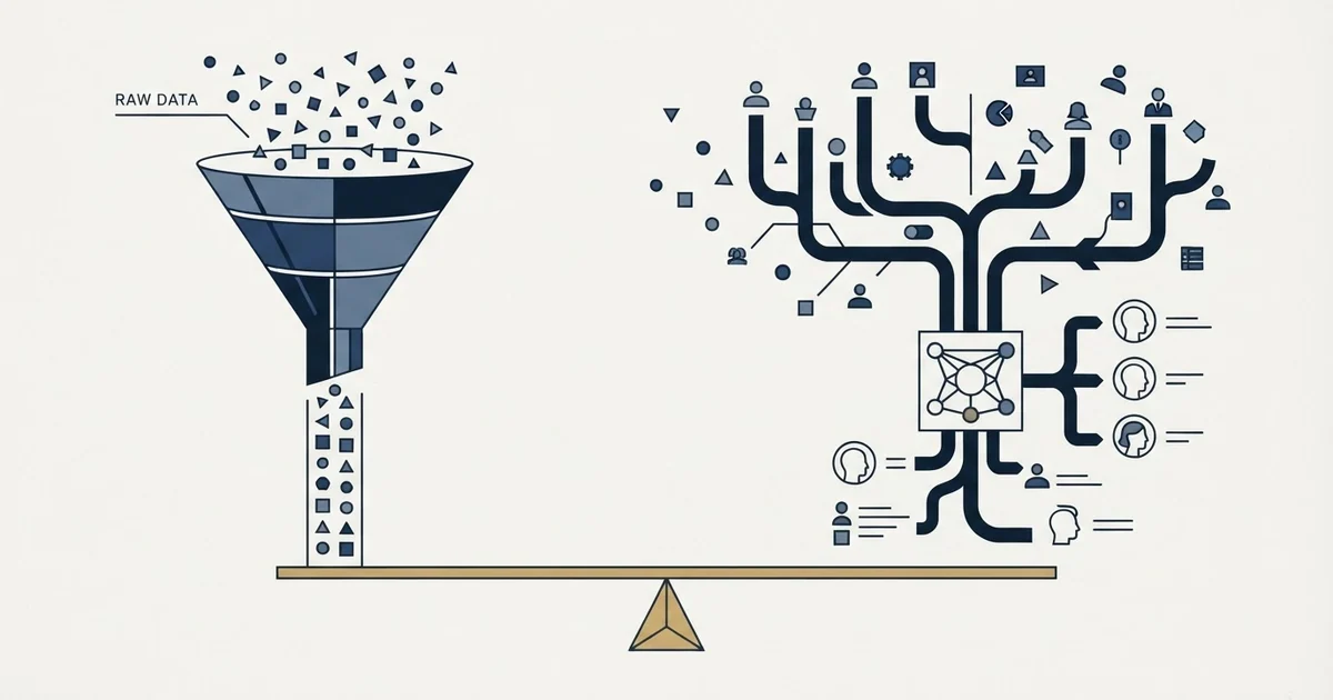 Editorial illustration for Hunter vs UserGems