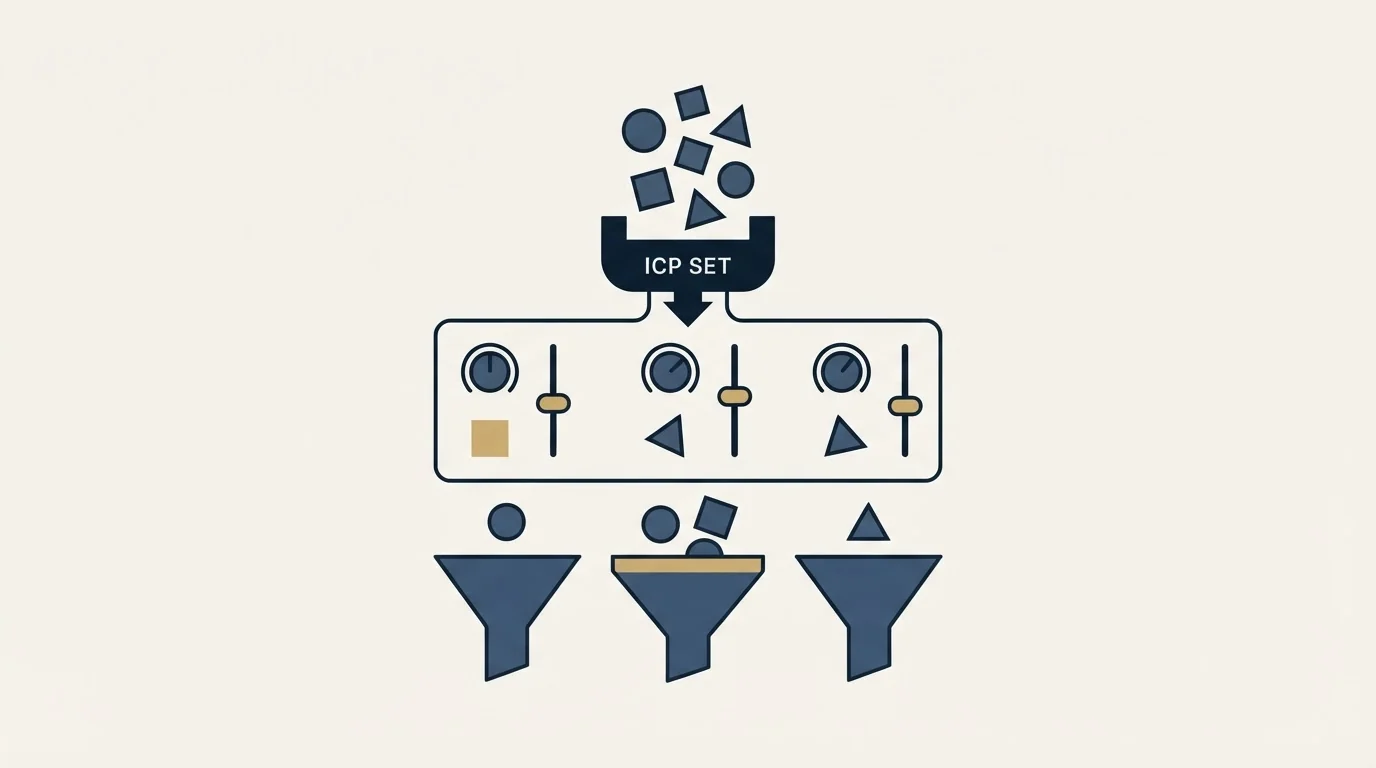 Section illustration: Setting the weights, with an invented worked example