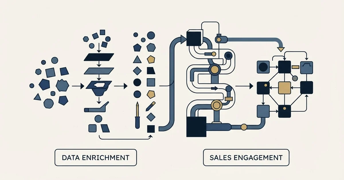 Editorial illustration for Icypeas vs Salesloft