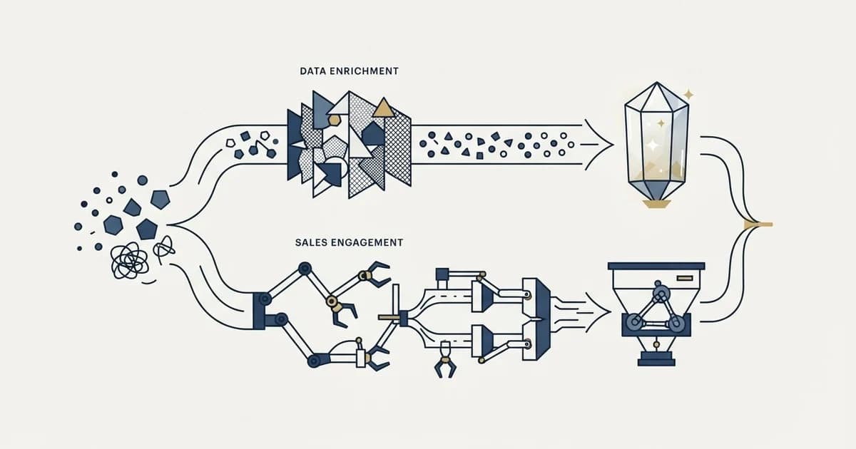 Editorial illustration for Icypeas vs SalesRobot