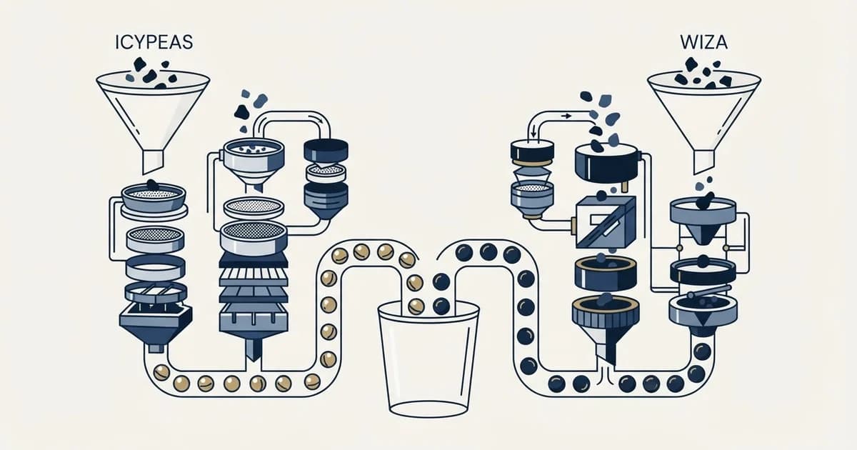 Editorial illustration for Icypeas vs Wiza