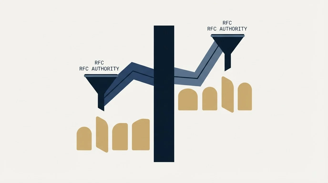 Section illustration: Why the ports look inconsistent, and which authority to follow
