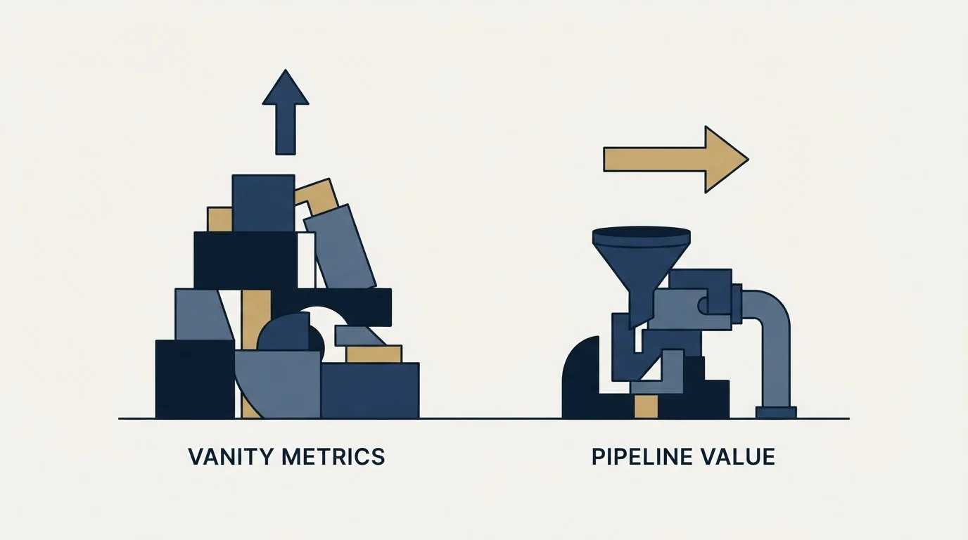 Section illustration: What to measure, and what to stop measuring