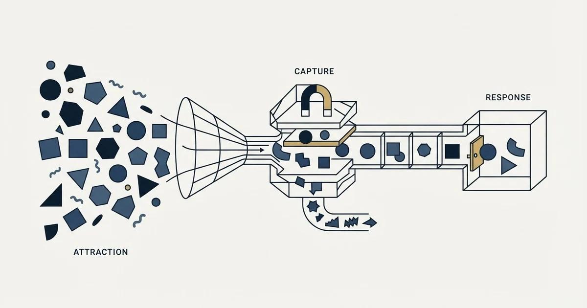 Editorial illustration for Inbound Lead Generation