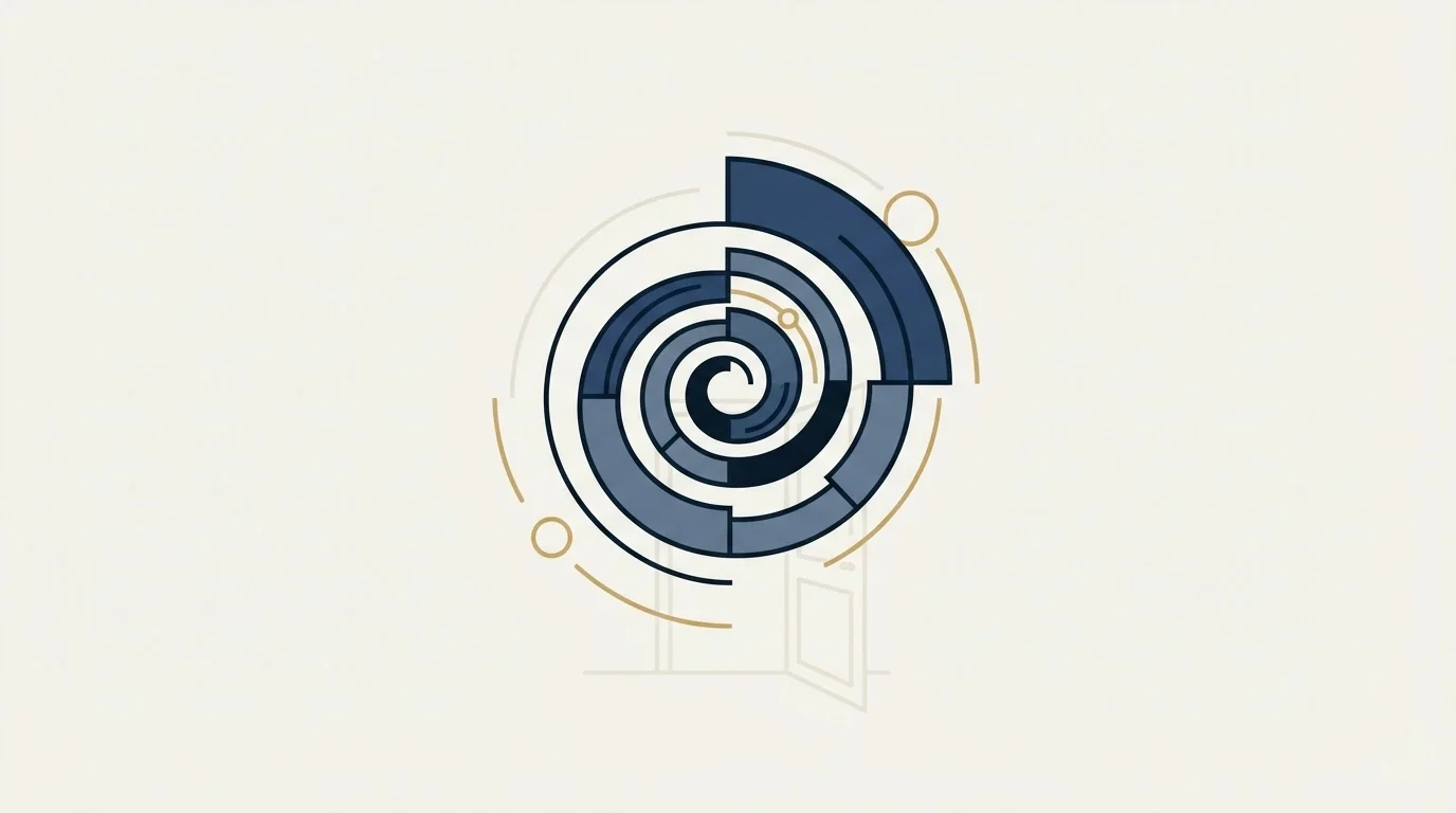 Section illustration: The last stage is the only one that compounds, and
