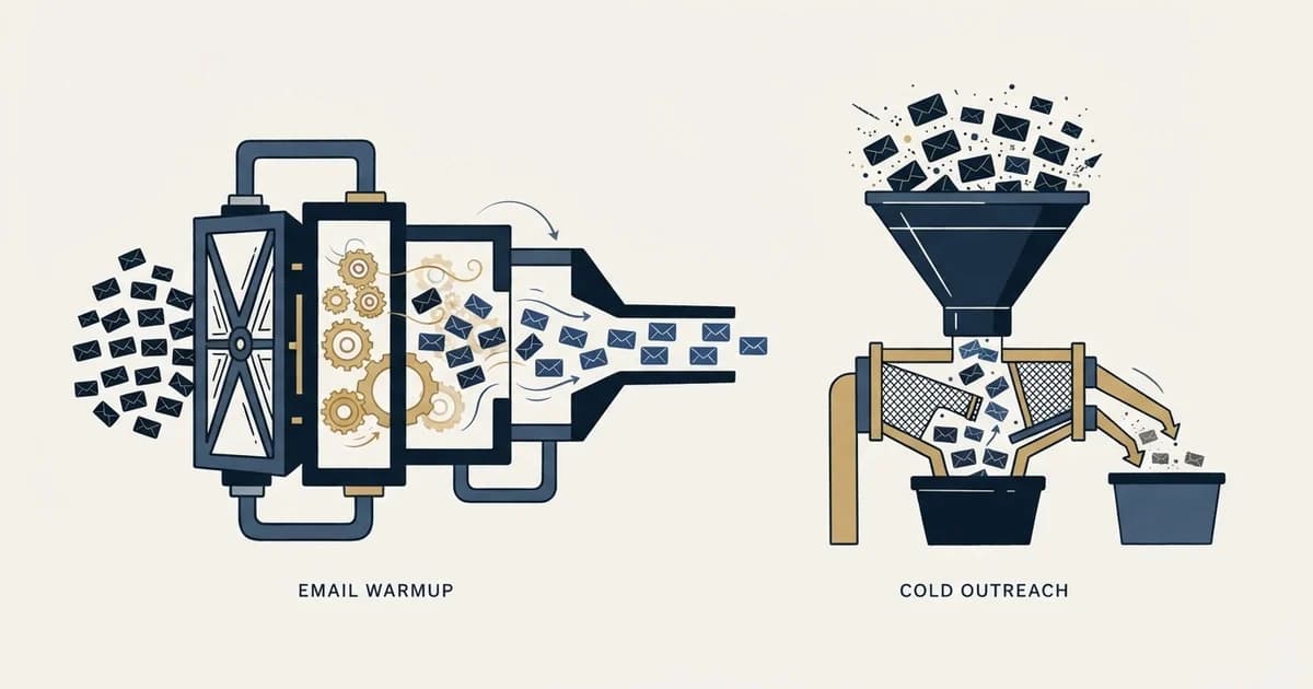 Editorial illustration for InboxAlly vs Leadfwd