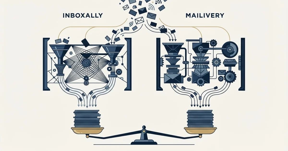 Editorial illustration for InboxAlly vs Mailivery