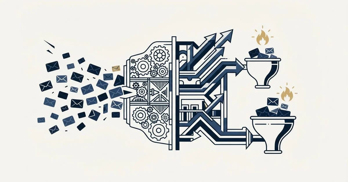 Editorial illustration for InboxAlly vs SalesBlink