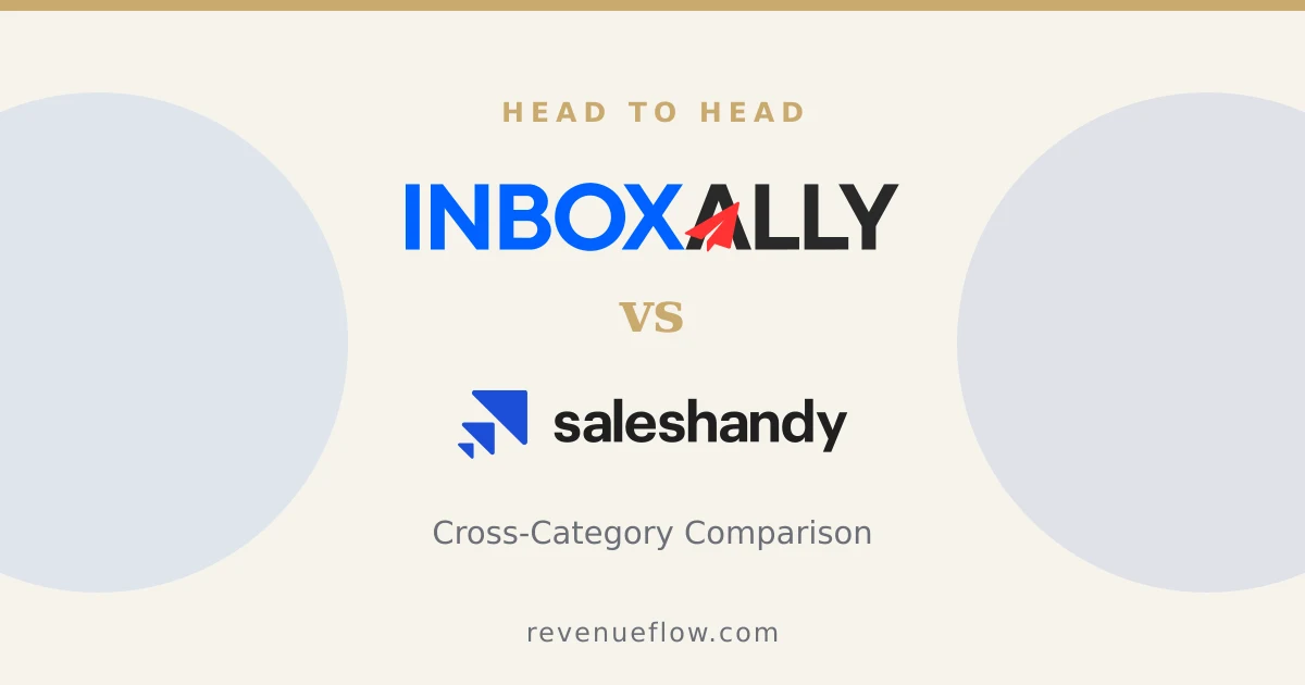 Branded cover: InboxAlly vs Saleshandy: Cross-Category Comparison