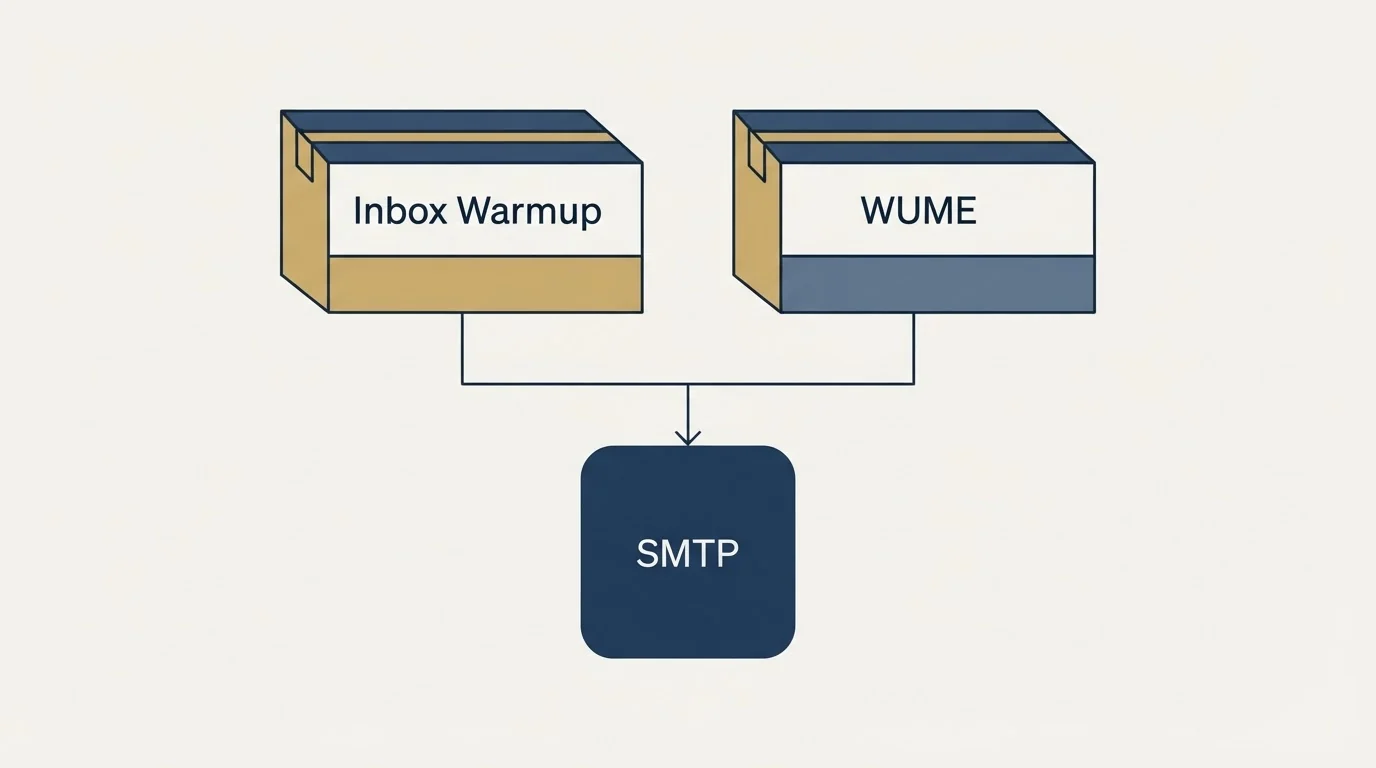 Integration grid: Integration Ecosystem (Inbox Warmup, WUME, SMTP)