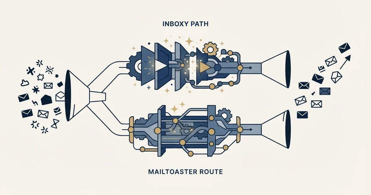 Editorial illustration for Inboxy vs MailToaster