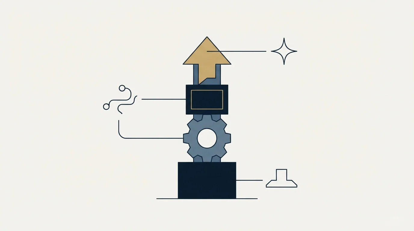 Section illustration: The components, and what each one is actually for