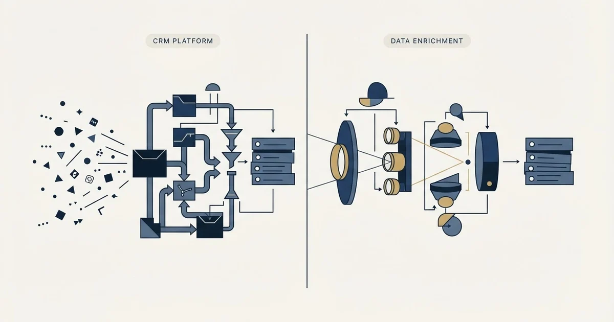 Editorial illustration for Insightly vs Lead411