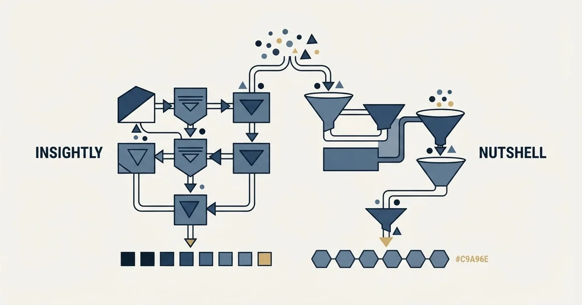 Editorial illustration for Insightly vs Nutshell