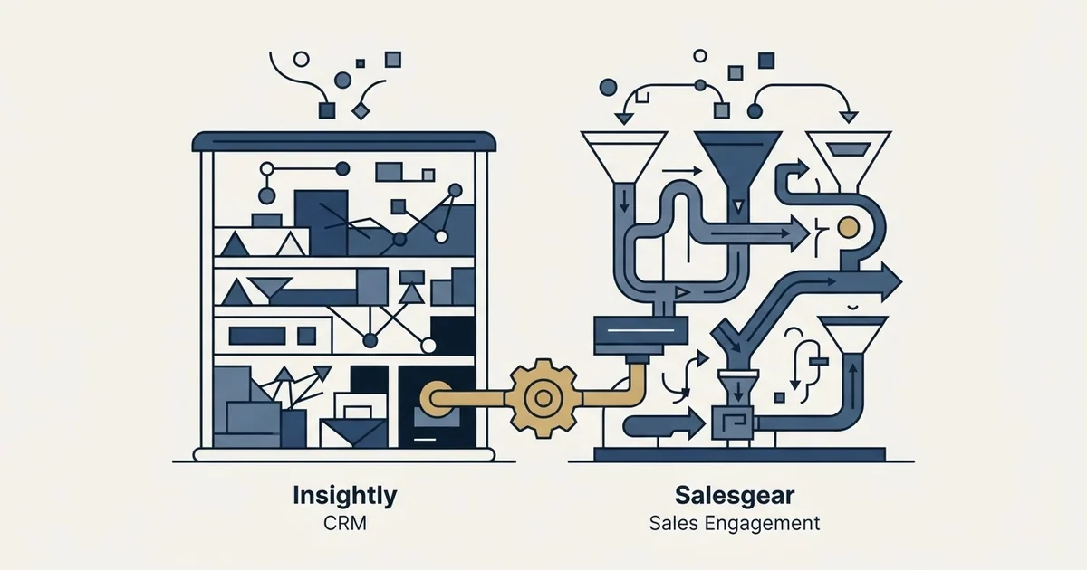 Editorial illustration for Insightly vs Salesgear
