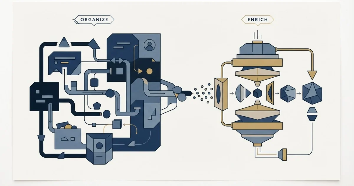 Editorial illustration for Insightly vs UpLead