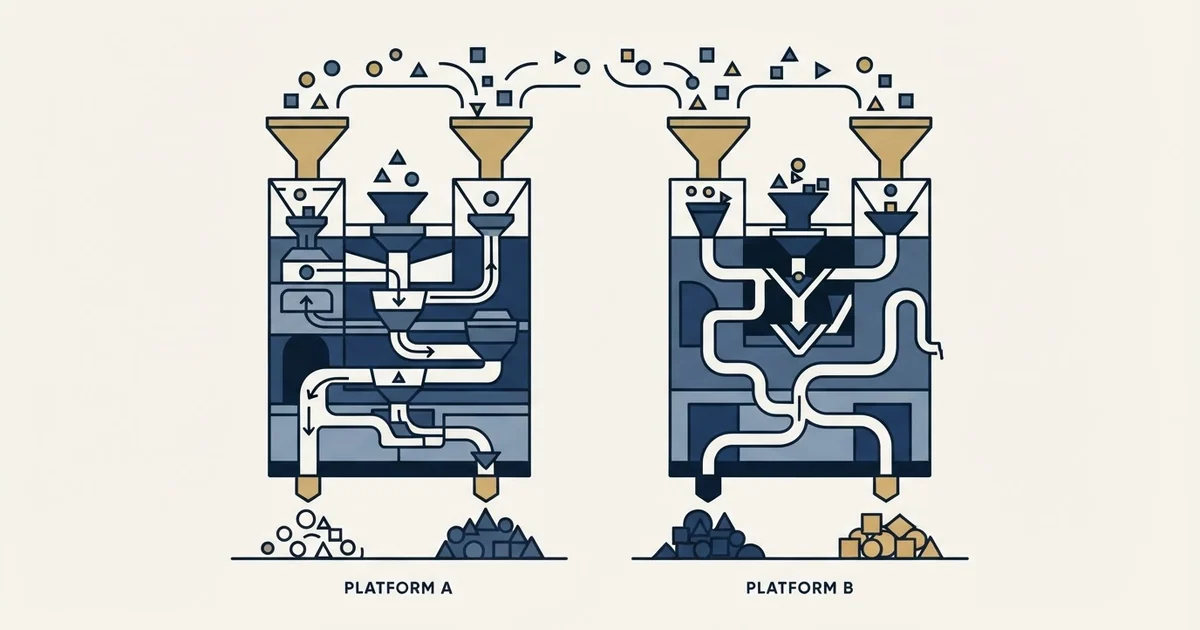 Editorial illustration for Insightly vs Zoho CRM