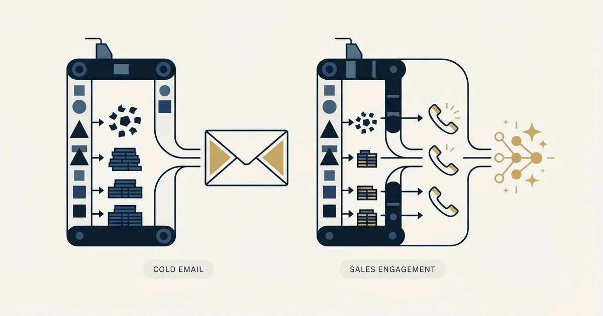 Editorial illustration for Instantly vs PhoneBurner
